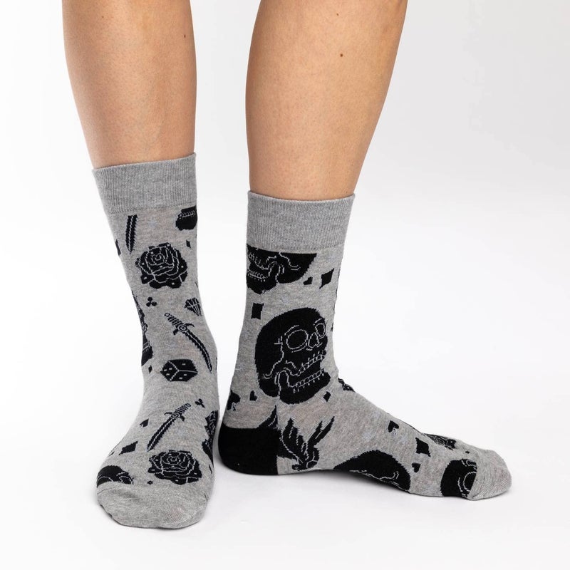 Good Luck Sock Women's Skulls Socks, Adult, Shoe Size 5-9 - Image 2